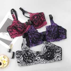 Women's Thin Padded Cup Sexy Lace Bra
