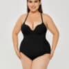 women ultra firm control body shaper front view